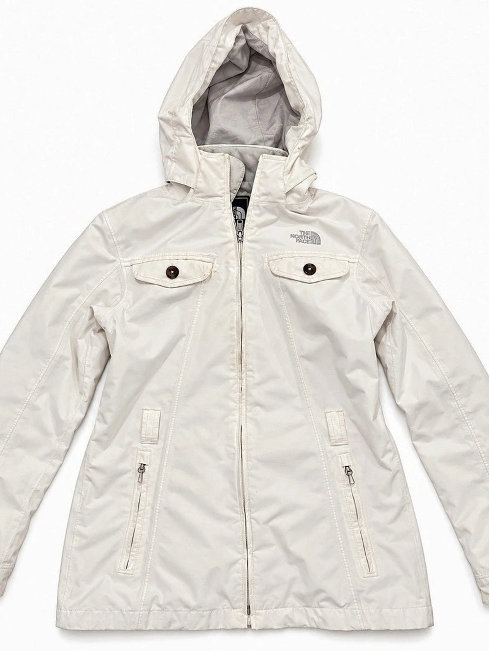 The North Face Women’s Caru Hooded Jacket – White